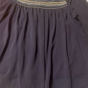 Off the shoulder top with sheer sleeves